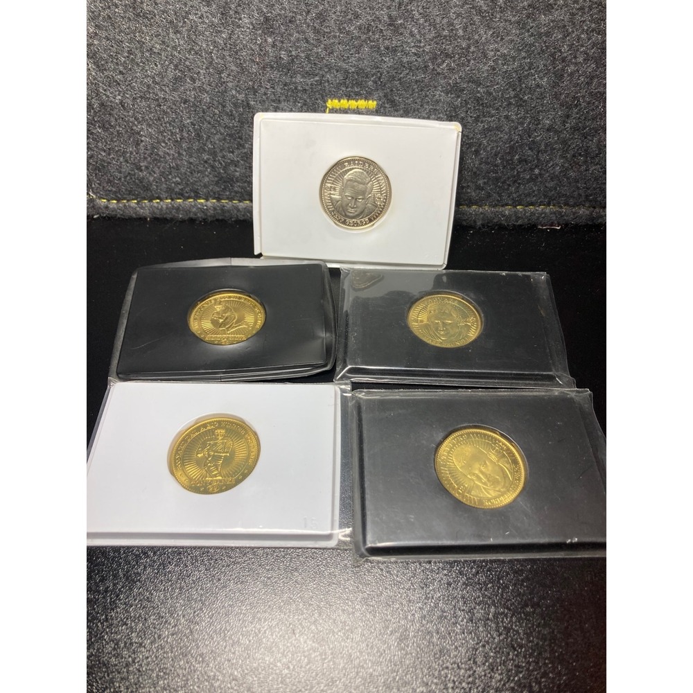 1990s NFL Player Coins Jeff George Banks kordell Stewart Emmitt Smith Cowboys